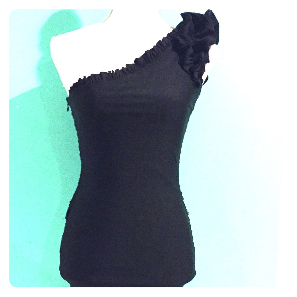 Thomas Wilde Ruffle-Accented Bodycon Dress